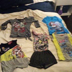 5 girls monster high shirts